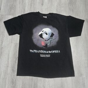Vintage 90s Phantom Of The Opera Musical Production Tee Pantages Theater Toronto